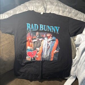 American Apparel Black Graphic Tee